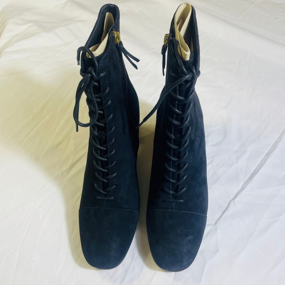 NWT J. Crew Suede Lace Up Boots